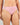 Model wears Coral High Cut Brief in LILAS. On body side view