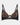 Ava Rose Underwire Bra in BLACK. Flat lay front view