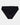 Juniper Bikini in BLACK. Flat lay front view