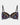 Adaline Contour Bra in BLACK FLORAL PRINT. Flat lay front view