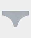 Au Naturel Thong in SLATE. Flat lay front view