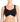 Model wears Bendon Sport Underwire Bra in BLACK/SILVER. On body front view
