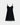 Understatement Slip in BLACK. Flat lay front view