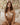 Model wears Bendon Bare Lace Back Strapless Bra in LATTE. On body front view