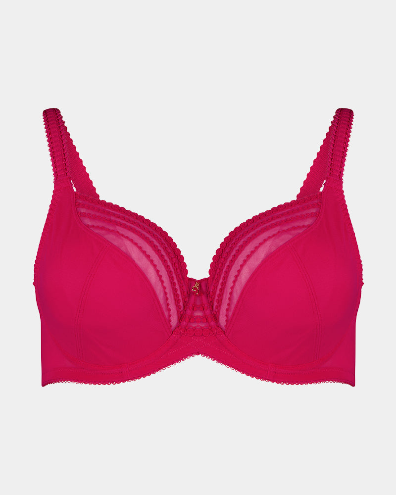 Faithful Underwire Bra in JAZZY. Flat lay front view