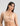 Model wears Bendon Essentials Strapless Bra in LATTE. On body front view