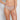 Model wears No Show Bikini in MOCHA. On body front view