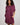 Model wears Belle Bamboo Nightie in FIG. On body front view