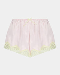Dreamer Short in PALE LILAC. Flat lay front view