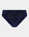 Mirage Bikini in NAVY BLAZER. Flat lay front view