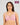 Model wears Coral Underwire Bra in LILAS. On body front view