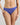 Model wears Effortless Everyday Bikini in DAZZLING BLUE. On body front view