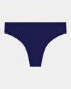 Extra-Ordinary Thong in Medieval Blue. Flat lay front view