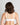 Model wears Comfit Collection Wire Free Bra in WHITE. On body back view