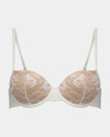 Dekota Contour Bra in SUGAR. Flat lay front view