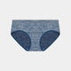 Simply Seamless Boyshort in POSEIDON MARLE. Flat lay front view
