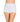 Model wears Bendon Cotton Full Brief in WHITE. On body front view