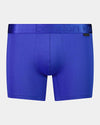 Bamboo Mens Trunk in Surf The Web. Flat lay front view