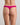 Model wears Extra-Ordinary Thong in FANTASY FUCHSIA. On body back view