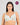 Model wears My Fit Lace Contour Bra in OMPHALODES. On body front view