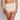 Model wears Chloe Midi in LINEN. On body back view