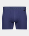 Bamboo Mens Trunk in VINTAGE INDIGO. Flat lay front view