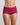 Model wears Body Cotton Full Brief in BEAUJOLAIS. On body front view