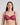 Model wears Midnight Express Underwire Bra in BEAUJOLAIS. On body front view
