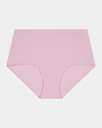 Au Naturel Full Brief in PALE LILAC. Flat lay front view