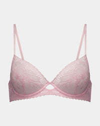 Lucie Underwire Bra in FAIRY TALE. Flat lay front view