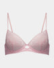 Lucie Underwire Bra in FAIRY TALE. Flat lay front view