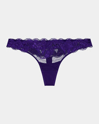 Sienna Thong in DEEP WISTERIA. Flat lay front view