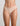 Model wears Extra-Ordinary Thong in LATTE. On body front view