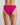 Model wears Extra-Ordinary Bikini in FANTASY FUCHSIA. On body back view