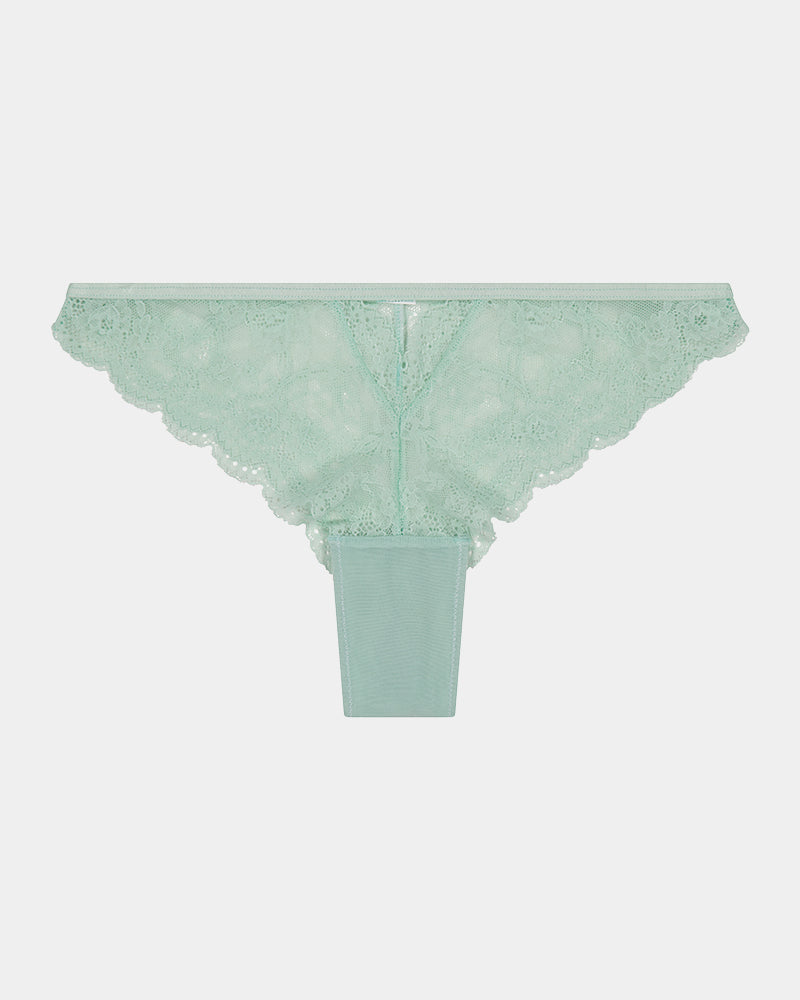 Shelly Brazilian in SURF SPRAY. Flat lay front view