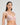 Model wears Midnight Express Underwire Bra in PALE LILAC. On body side view