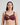Model wears Coral Underwire Bra in FIG. On body front view