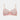 Selena Underwire Bra in SCALLOP SHELL/LIPSTICK RED. Flat lay front view