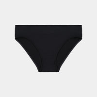 Play Bikini in BLACK. Flat lay front view