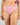 Model wears Coral High Cut Brief in LILAS. On body front view