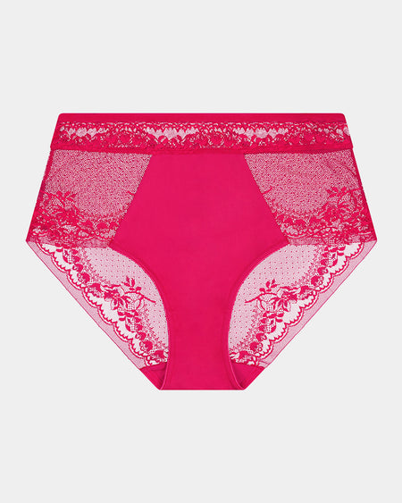 Wild Bloom Full Brief in JAZZY. Flat lay front view