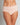 Model wears Au Naturel Full Brief in LATTE. On body front view