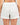 Model wears Boyfriend Boxer in WHITE. On body back view