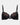 Amara Contour Balconette Bra in BLACK. Flat lay front view