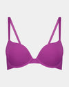 Bendon Essentials Push Up Bra in RADIANT ORCHID. Flat lay front view