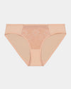 Light Touch Bikini in EVENING SAND. Flat lay front view