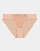 Light Touch Bikini in EVENING SAND. Flat lay front view