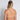 Model wears Art Deco Allure Underwire Bra in TOAST/LATTE. On body back view