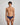 Cotton Stretch Mens Brief in PEACOAT PINSTRIPE. Feature shot