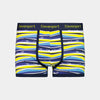 Bodyfit Mens Trunk in BONDI SAND PRINT. Flat lay front view